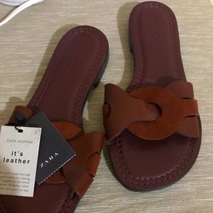 Zara sandals.